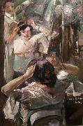 Lovis Corinth At the Mirror Germany oil painting artist